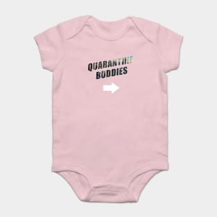 Coronavirus Buddies 3.0 (left arrow) Baby Bodysuit